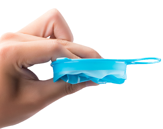 BICCHIERE PIEGHEVOLE